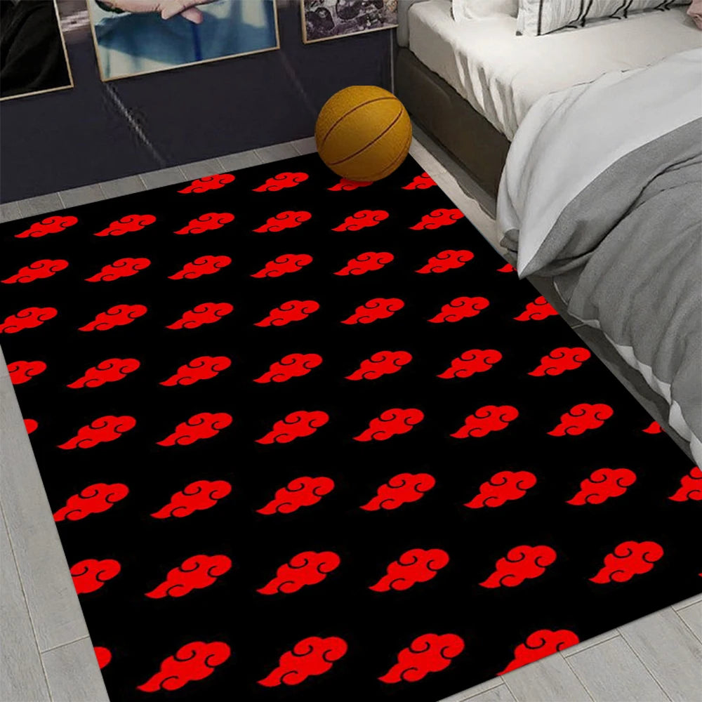 VIKAMA Anime Sharingan Non-Slip Area Rug
