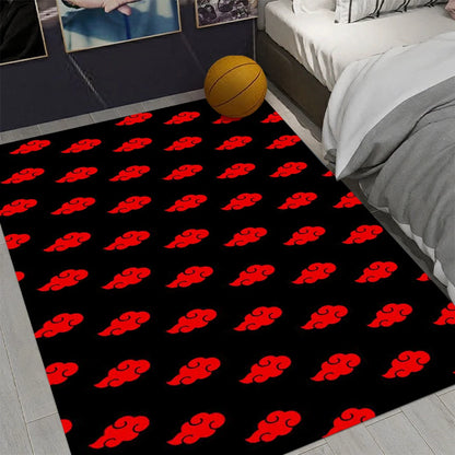 VIKAMA Anime Sharingan Non-Slip Area Rug
