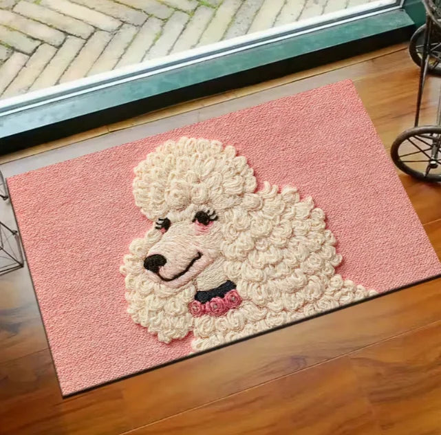 German Shepherd Non-Slip Door Mat