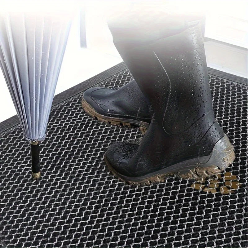 PVC Rubber Non-Slip Welcome Doormat