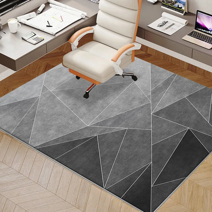 VIKAMA Modern Minimalist Anti-Slip Office Chair Mat