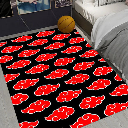 VIKAMA Anime Sharingan Non-Slip Area Rug