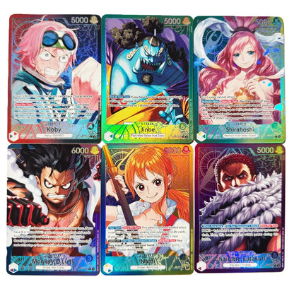 One Piece English Leader Character Card Collection Set