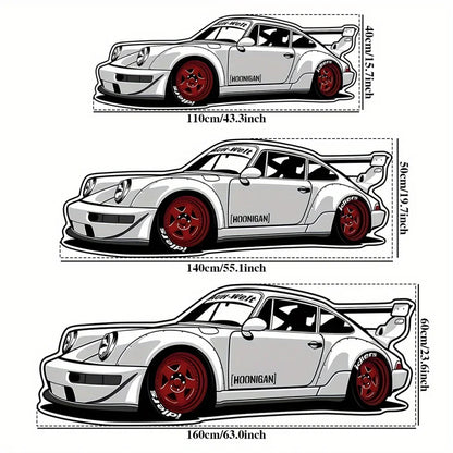 VIKAMA Trendy Sports Car Plush Rug