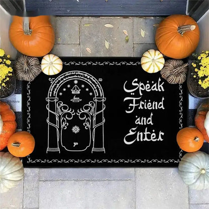 VIKAMA “Speak Friend and Enter” Welcome Doormat