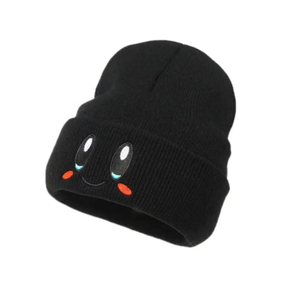 Big Eye Embroidered Knit Beanie