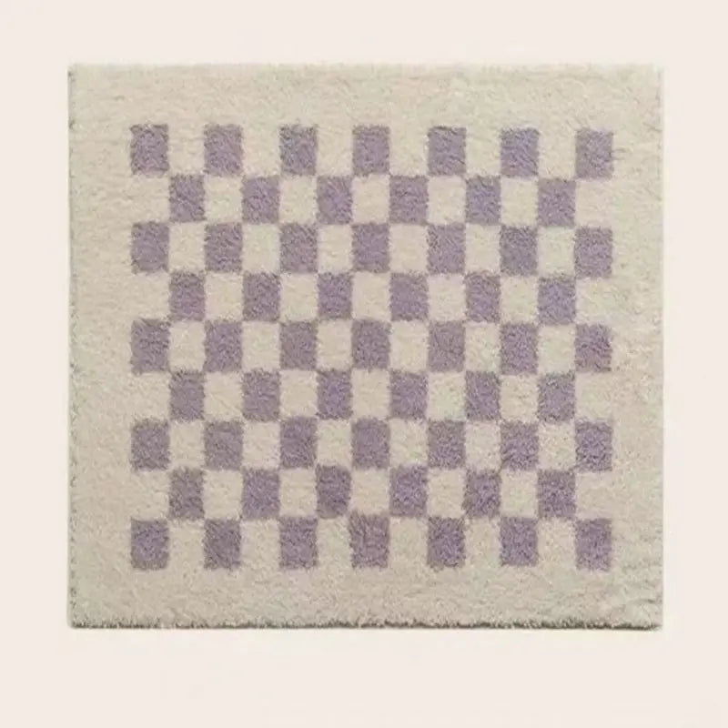 VIKAMA Bathroom Anti-Slip Absorbent Floor Mat Bedroom Bedside Balcony Door Carpet