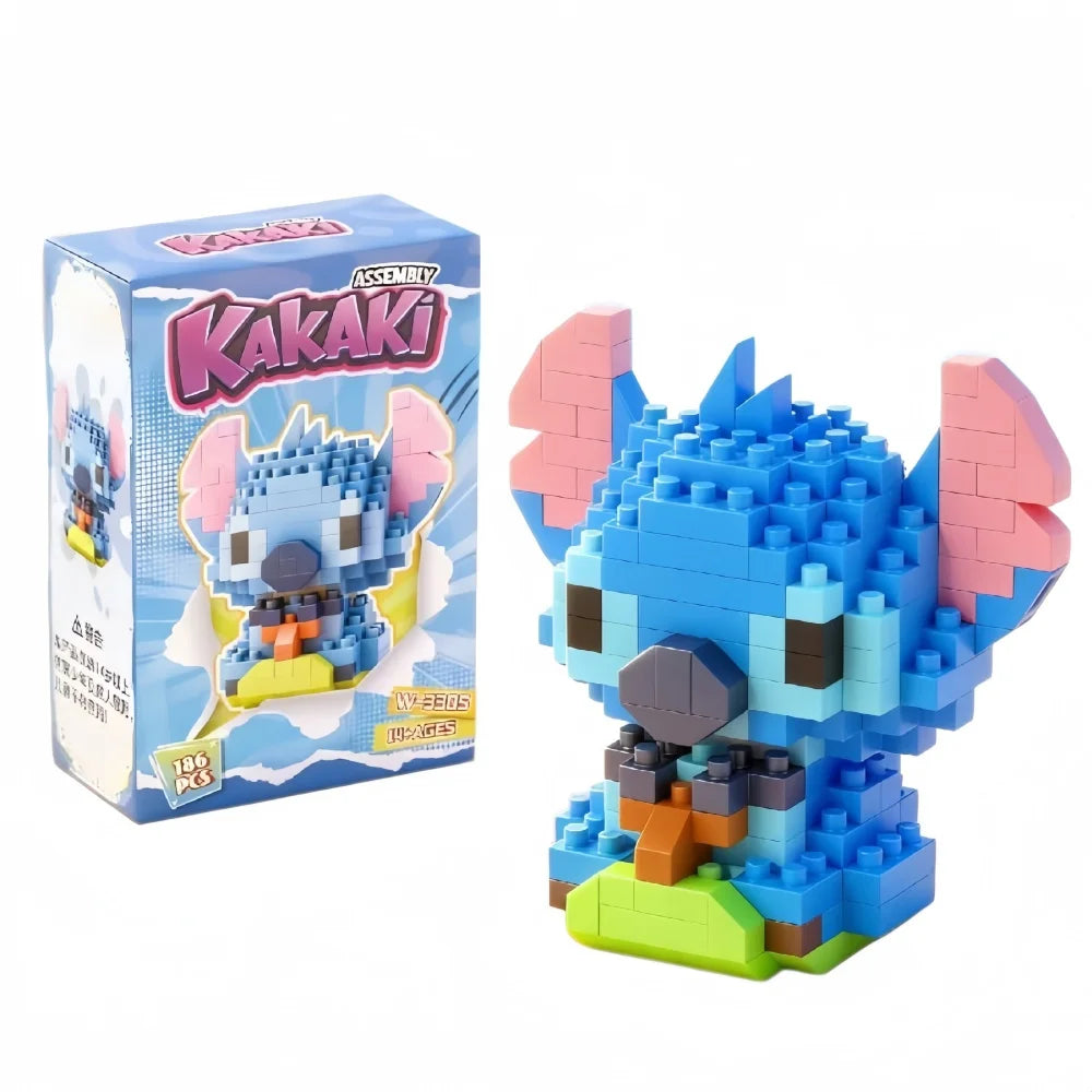 Disney Stitch Mini Building Blocks Kids DIY Toy Set