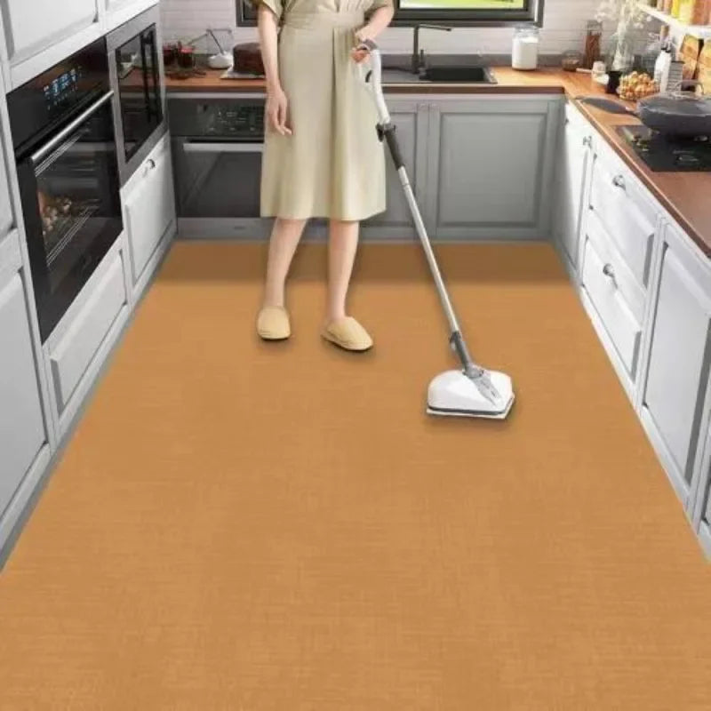 Diatom mud full foot mat, kitchen floor mat, special anti slip, oil proof, absorbent and erasable