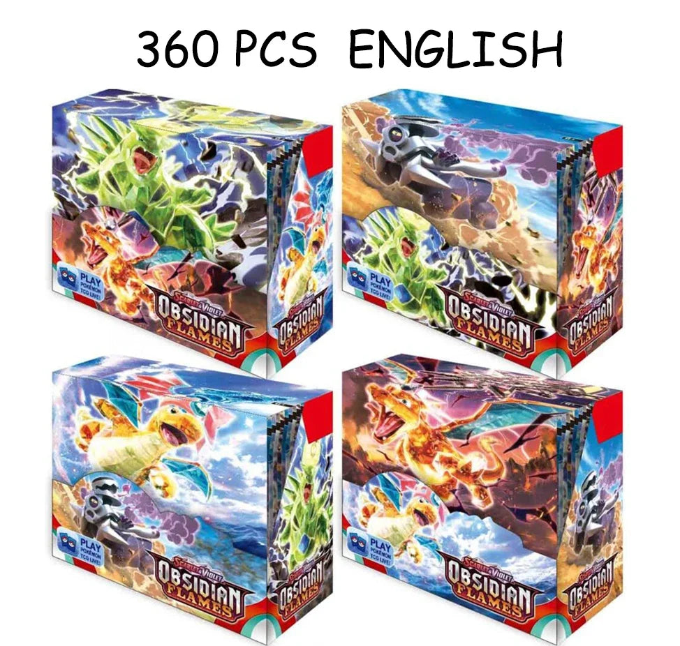 Pokemon Obsidian Flames Scarlet & Violet Booster Box – 324PCS | 36 Packs