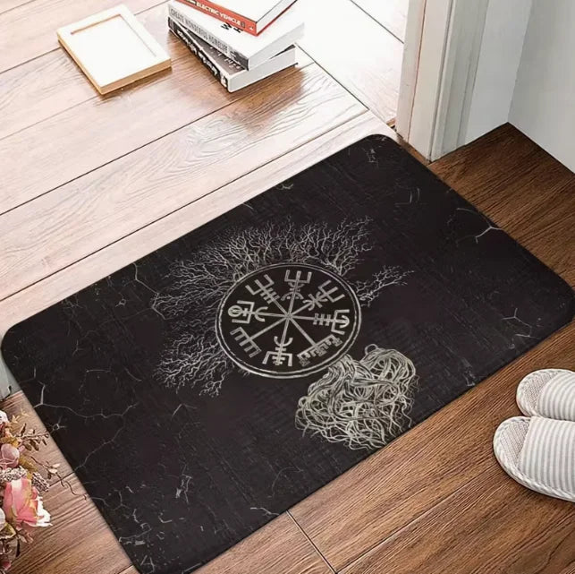 Tree of Life Floral Non-Slip Doormat