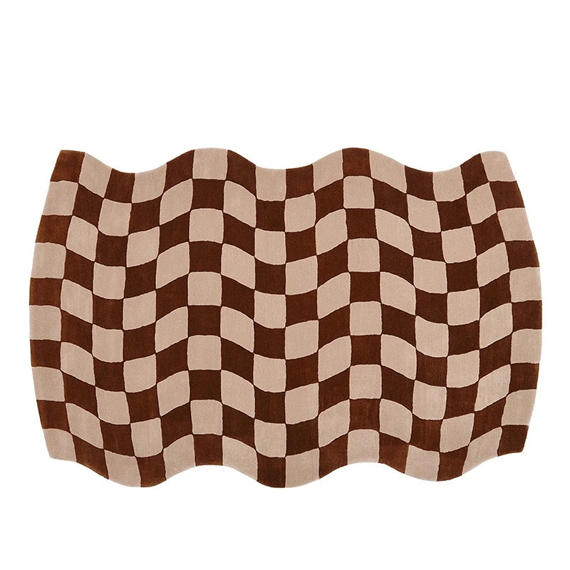 Nordic Vintage Irregular Washable Soft Area Rug