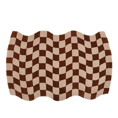 Nordic Vintage Irregular Washable Soft Area Rug