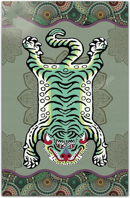 Bohemian Tiger Floral Rug