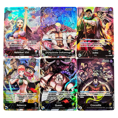 One Piece English Leader Character Card Collection Set