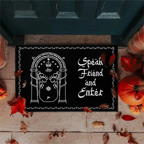 VIKAMA “Speak Friend and Enter” Welcome Doormat