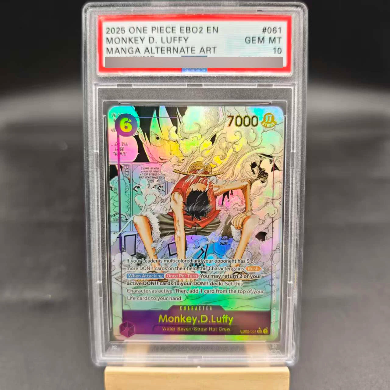 One Piece OP13 Luffy Sabo Ace English Rating Card Set