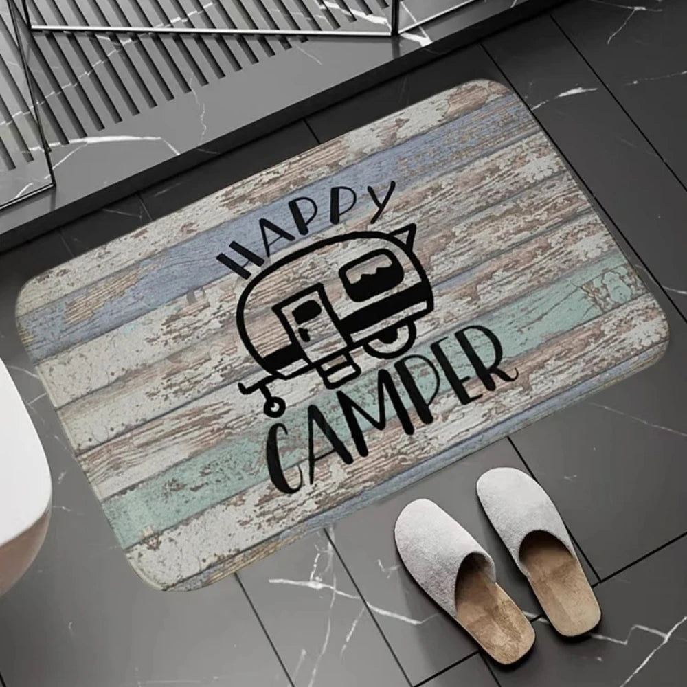 VIKAMA Camping Car Cartoon Non-Slip Entrance Mat