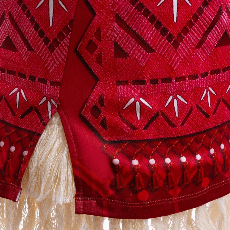 Moana 2 Princess Costume Dress For Girls