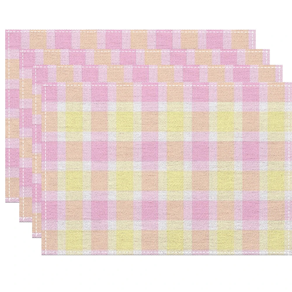 Checkerboard Heat Resistant Placemat