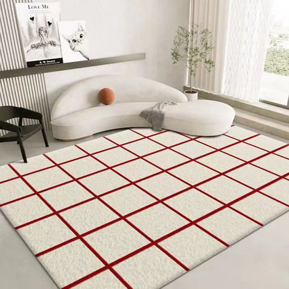 VIKAMA Cream Cashmere Style Bedroom Carpet