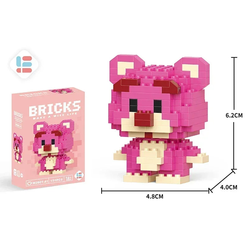 Disney LinaBell Winnie Mini Building Blocks DIY Toy Set