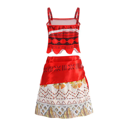 Disney Moana 2 Ocean Adventure Costume Dress For Girls