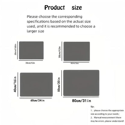 VIKAMA Solid Color Absorbent Kitchen Countertop Mat