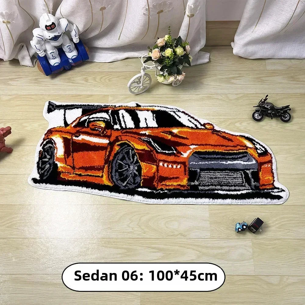New Plush Carpet Floor Mat Non-Slip Bedroom Living Room Kitchen Bathroom Entry Mat