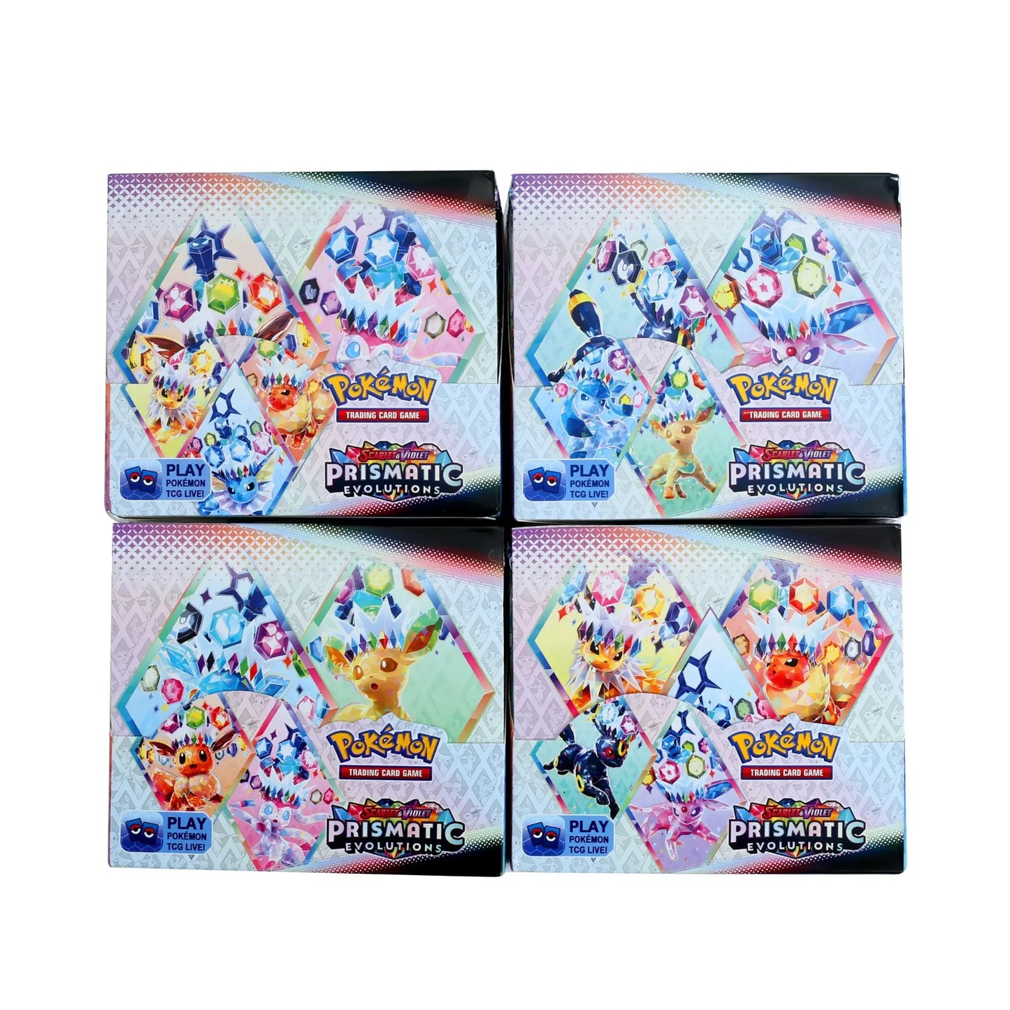 Pokemon Prismatic Evolutions Phantasmal Flames Booster Box 360 Cards