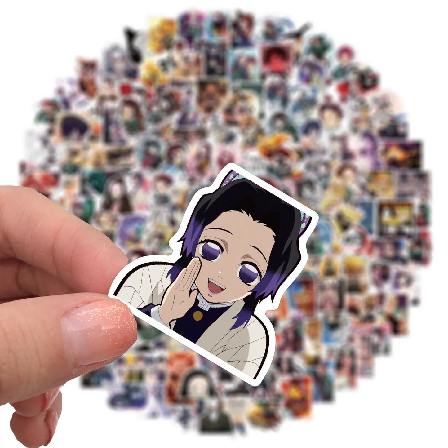 Demon Slayer Anime Cartoon Sticker Set 100 200 Pieces