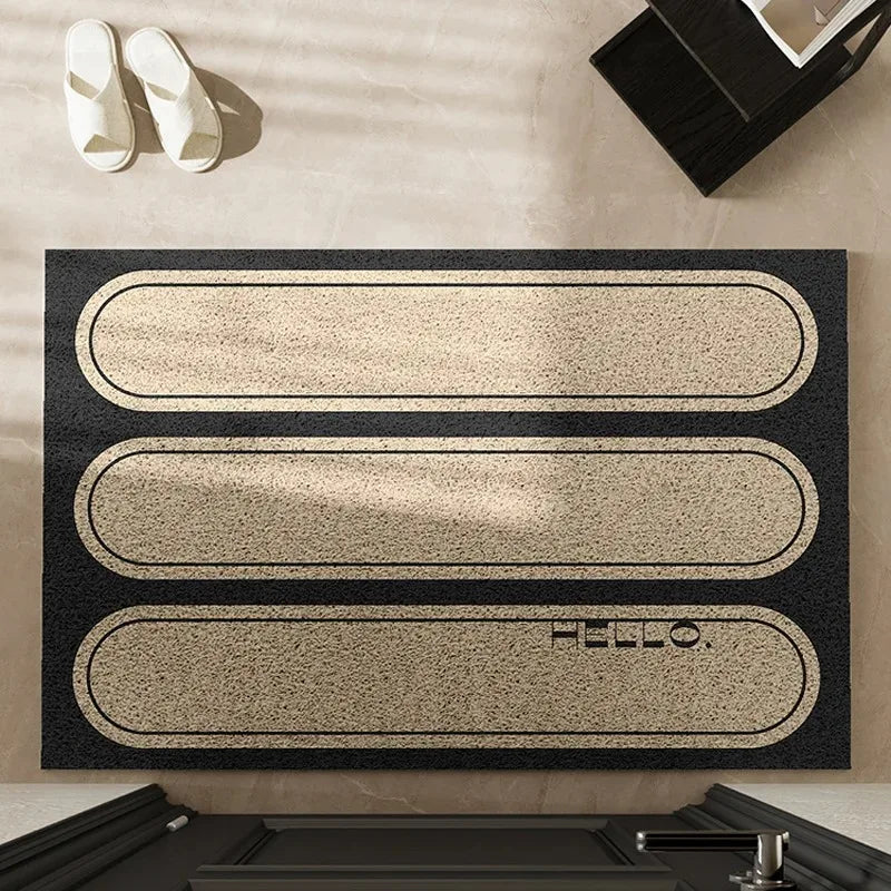 Modern Geometric Abstract Floor Mat