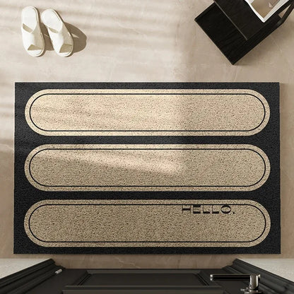 Modern Geometric Abstract Floor Mat