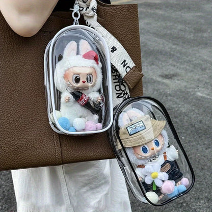 Labubu Clear PVC Carry Bag