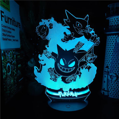 Pokemon Gengar LED Night Light