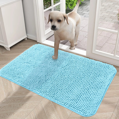 Olanly Dog Mud Absorbent Non-Slip Doormat