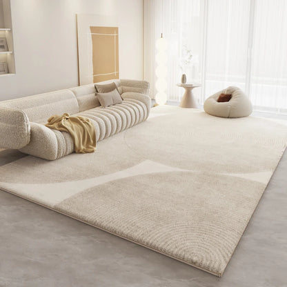 Cream Style Light Luxury Non-Slip Large Area Rug