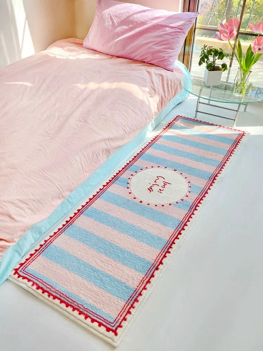VIKAMA Ins Style Cashmere Long Runner Rug