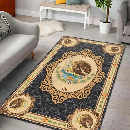 Napoleon Coat of Arms Decorative Area Rug