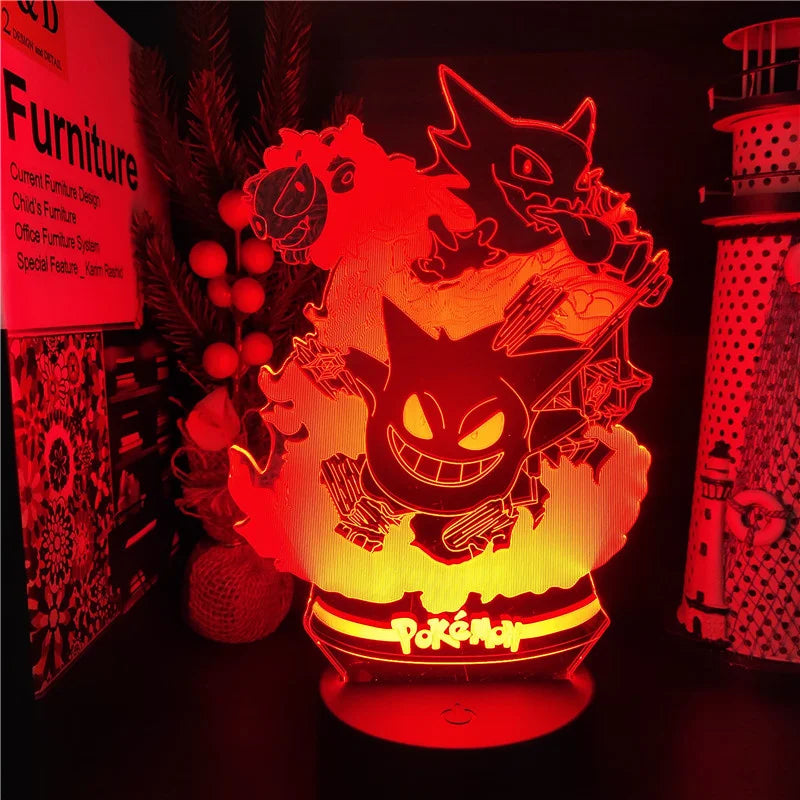Pokemon Gengar LED Night Light