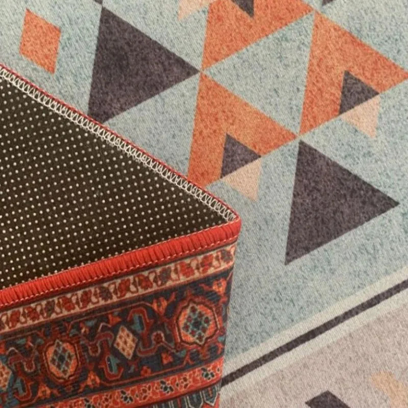 American Retro Minimalist Washable Non-Slip Area Rug
