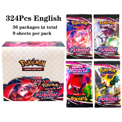 Pokemon Fusion Strike Booster Box 324 Cards 36 Packs