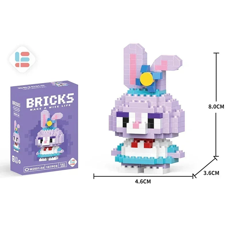 Disney LinaBell Winnie Mini Building Blocks DIY Toy Set