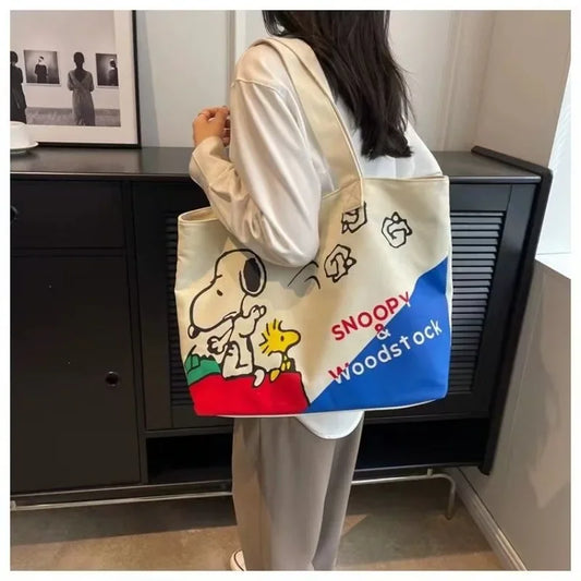Snoopy Canvas Tote Bag
