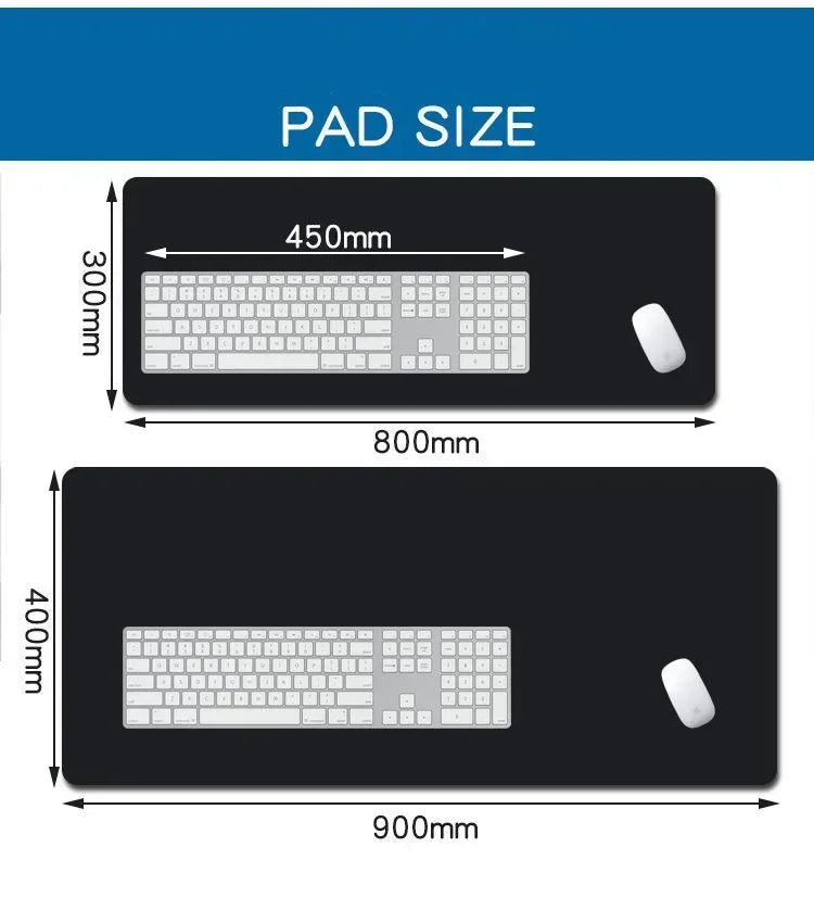 Large gaming desk mouse pad XL