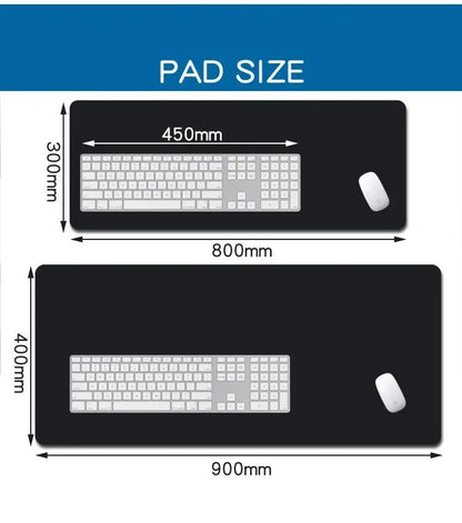 Large gaming desk mouse pad XL