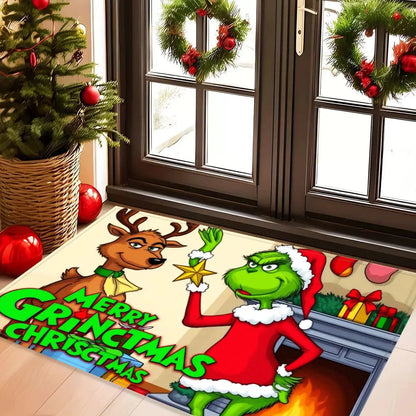 VIKAMA Christmas Welcome Anti-Slip Door Mat
