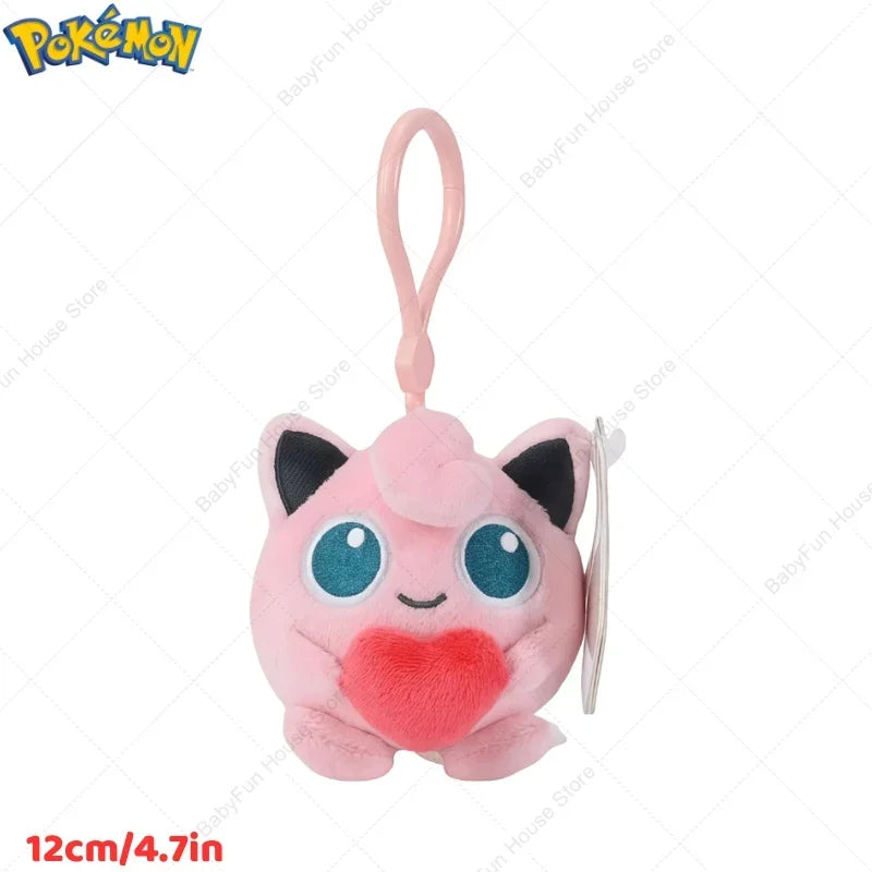 Pokemon Character Plush Toy Keychain Set
