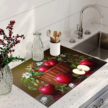 Fruit Absorbent Kitchen Drying Mat
