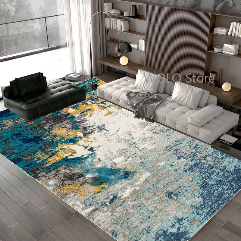 Nordic Abstract Design Washable Non-Slip Area Rug
